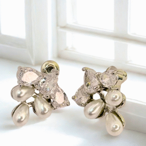 Pearl Petal Studs