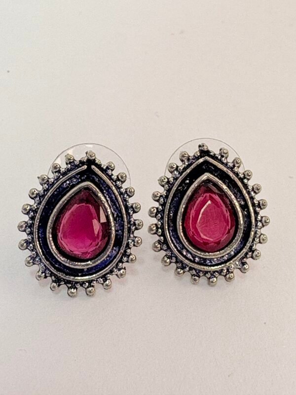 Royal Red Chand Teardrops